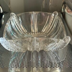 VTG Clear Glass Bowl
